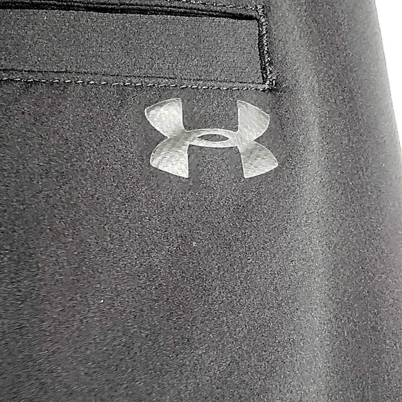Under Armour UA Golf Pants Men's Straight Leg Chino Black Size 36x32 Performance - Picture 8 of 9